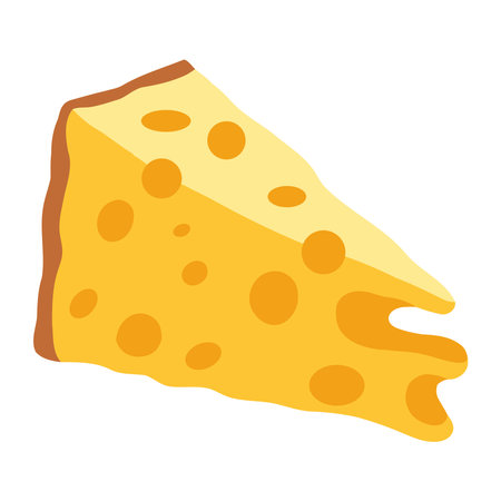 cheese sliced melted productのイラスト素材