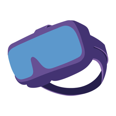 vr technology goggles gadgetのイラスト素材
