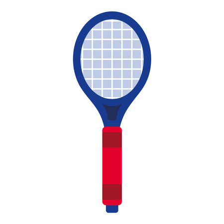 tennis racket sportのイラスト素材