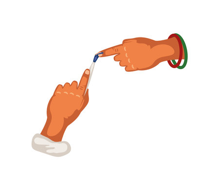india general election politicalのイラスト素材
