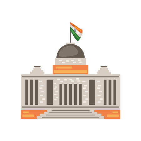 india general election governmentのイラスト素材