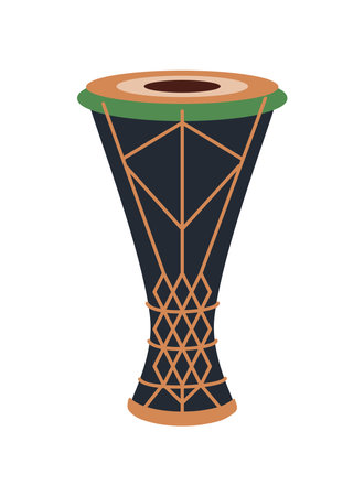 bata drum folkのイラスト素材