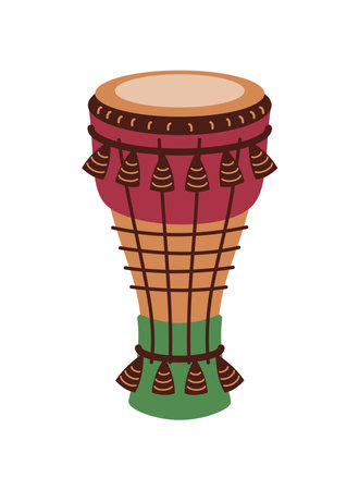 bata drum nigerianのイラスト素材