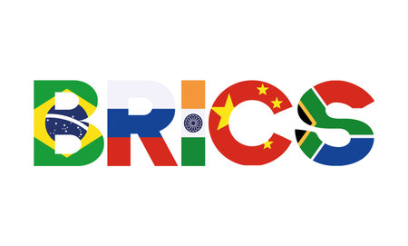 brics agreement economicのイラスト素材