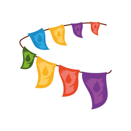 lohri hindu buntingのイラスト素材