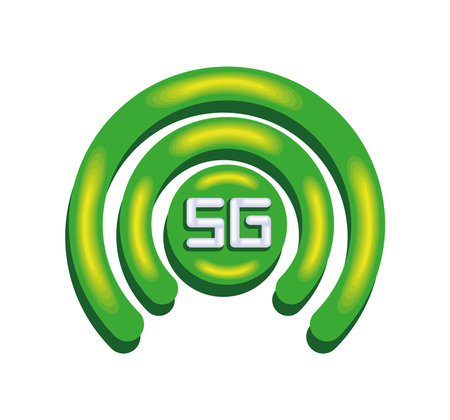 5G wifi innovationのイラスト素材