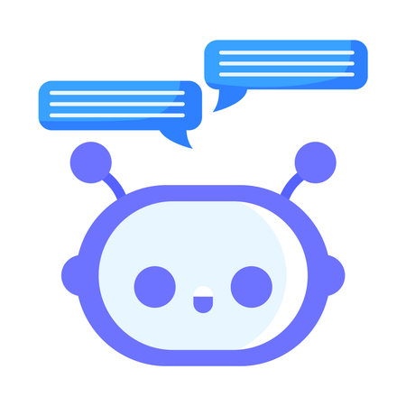 chatbot user serviceのイラスト素材