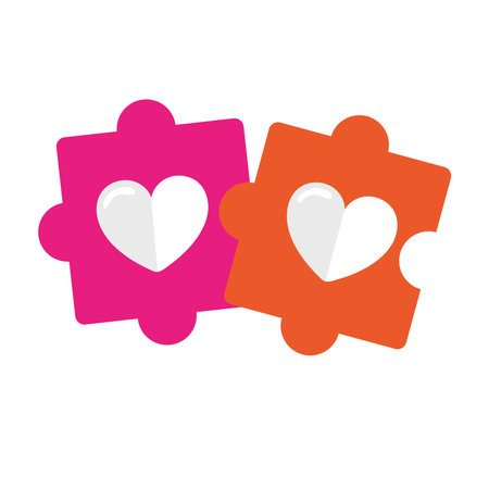 autism day puzzlesのイラスト素材