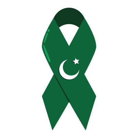 pakistan day designのイラスト素材