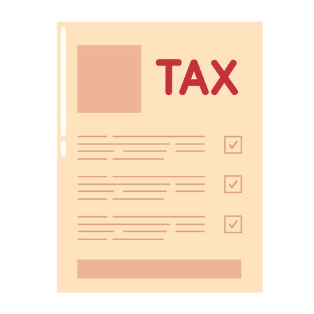 tax day formのイラスト素材