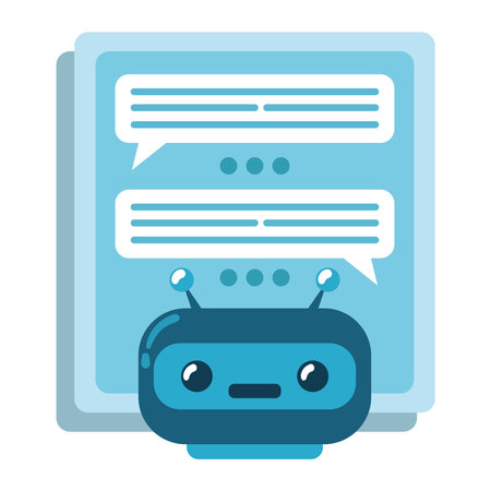 chatbot user serviceのイラスト素材