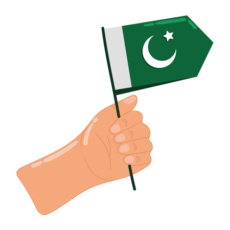 pakistan day celebrationのイラスト素材