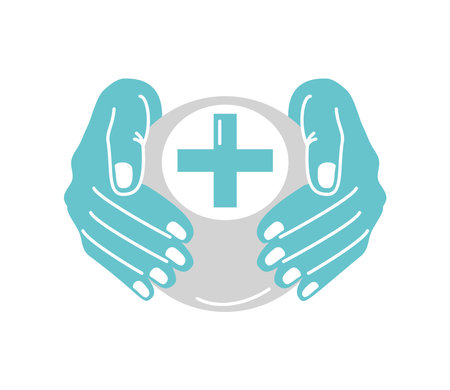 red cross day designのイラスト素材