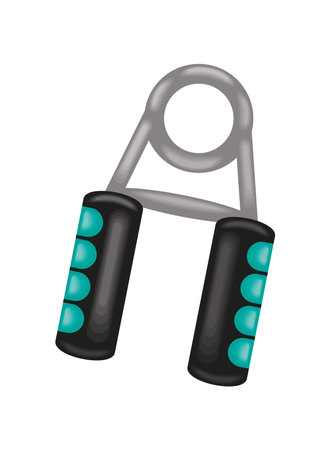 gym equipment hand gripのイラスト素材