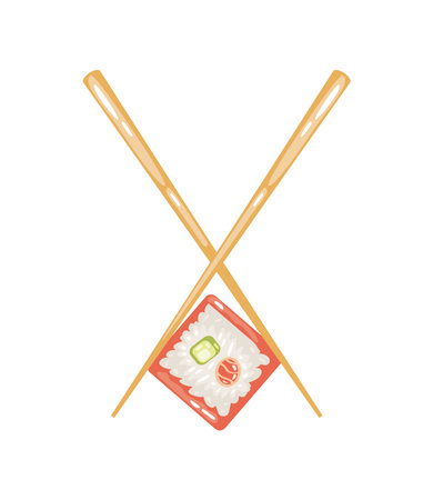 sushi fresh foodのイラスト素材