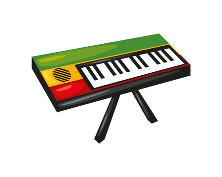 reggae music instrumentのイラスト素材