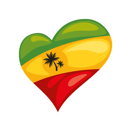 reggae jamaican cultureのイラスト素材