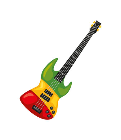 reggae musical styleのイラスト素材
