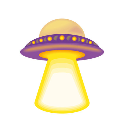 ufo abduction designのイラスト素材
