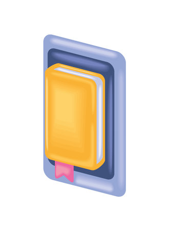 ebook technology designのイラスト素材