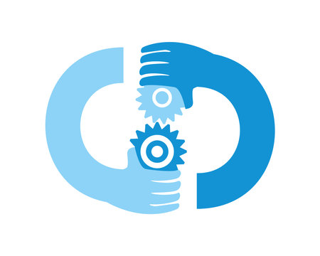 hands synergy partnershipのイラスト素材