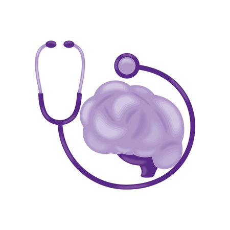 international alzheimers day human brainのイラスト素材