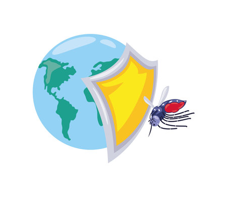world dengue prevention diseaseのイラスト素材