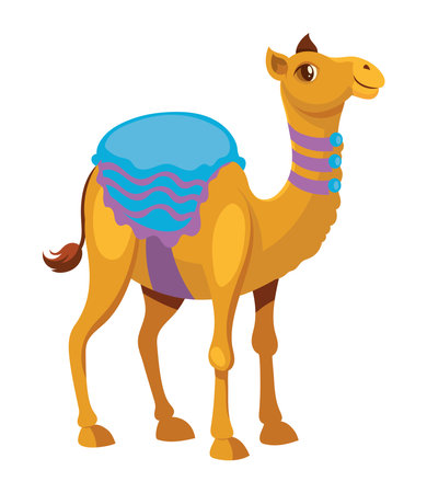 bikaner camel festival processionのイラスト素材