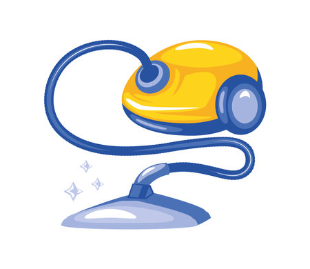 vacuum cleaner appliance domesticのイラスト素材