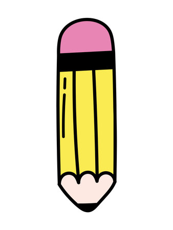 pencil education doodleのイラスト素材