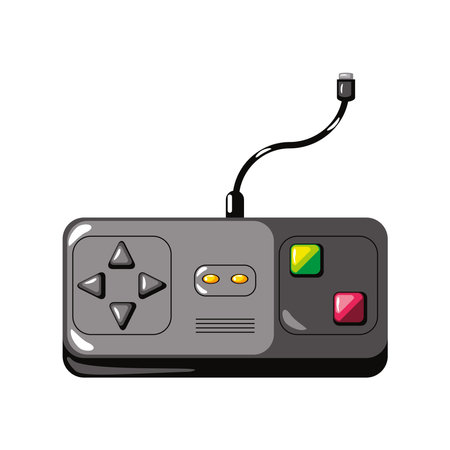 video game control buttonsのイラスト素材