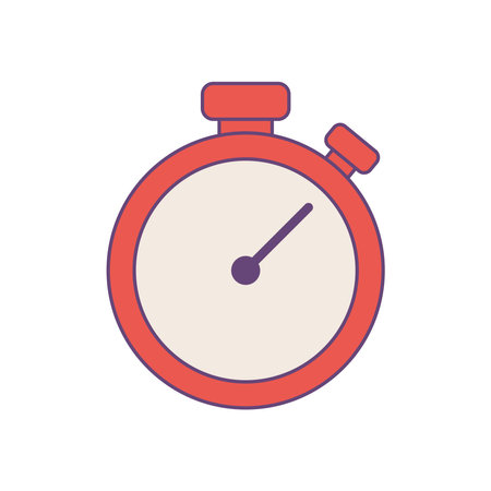 Stopwatch timer illustrationのイラスト素材