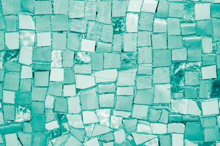 The Colorful vintage ceramic tiles wall decoration.の写真素材