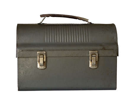 Lunch Box - Lunch Pail Isolated clipping path includedの写真素材