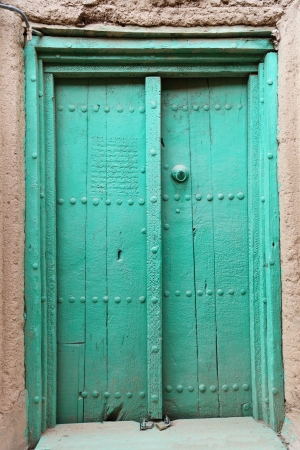 Antique Door, Omanの写真素材
