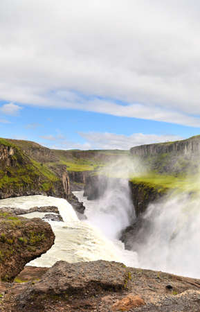 Gulfoss  Golden Falls , Icelandの写真素材