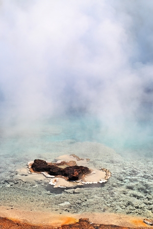 Yellowstone Hot Springの写真素材