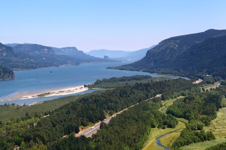 Columbia River Gorgeの写真素材