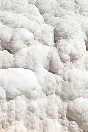 Pamukkale - Calcium deposits from thermal springs, Turkeyの写真素材