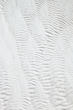 Full Frame background Calcium deposits from thermal springs, Pamukkale - Turkeyの写真素材