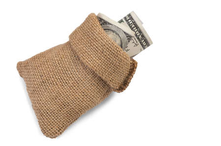 Money bagの写真素材