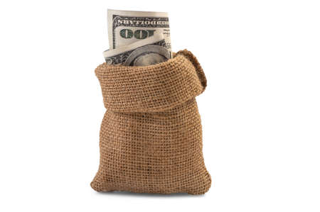 Money bagの写真素材