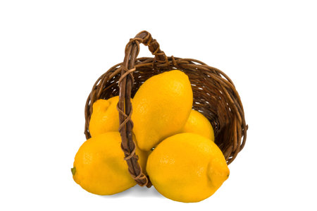 Basket with fruit
