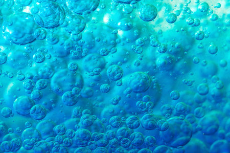 Blue bubbles
