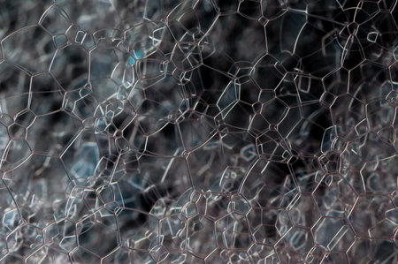 Nice light glass pattern over a dark background
