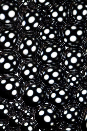 Black and white light dotsの写真素材