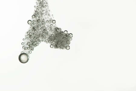 A large group of many small fizz bubblesの写真素材