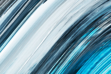 Beautiful color pattern in a flowing movment.
