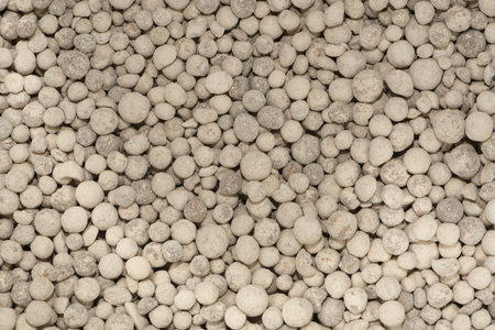Many grey lime stones, close up photo-