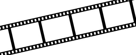 blank film strip illustrationの写真素材
